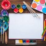 Drawing lessons for children 4-5 years old with pencil and paints